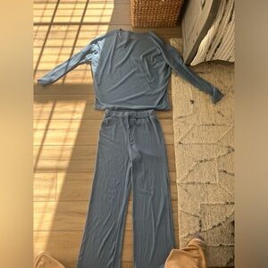Cozy 2 piece blue lounge set